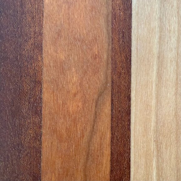 Hamsa Cutting Board Mixed Hardwoods Hand Crafted Reversible Bread Challah Board - Picture 5 of 6